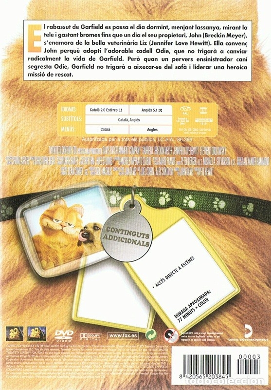 Cine: GARFIELD LA PEL-L&Iacute;CULA - Foto 2