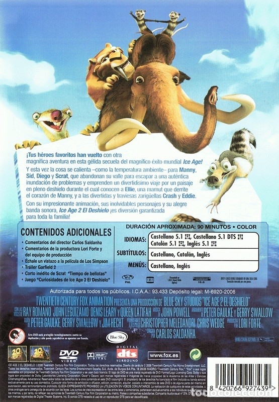Cine: ICE AGE 2 EL DESHIELO - Foto 2