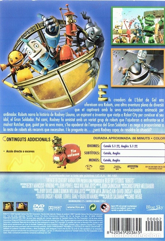 Cine: ROBOTS - Foto 2