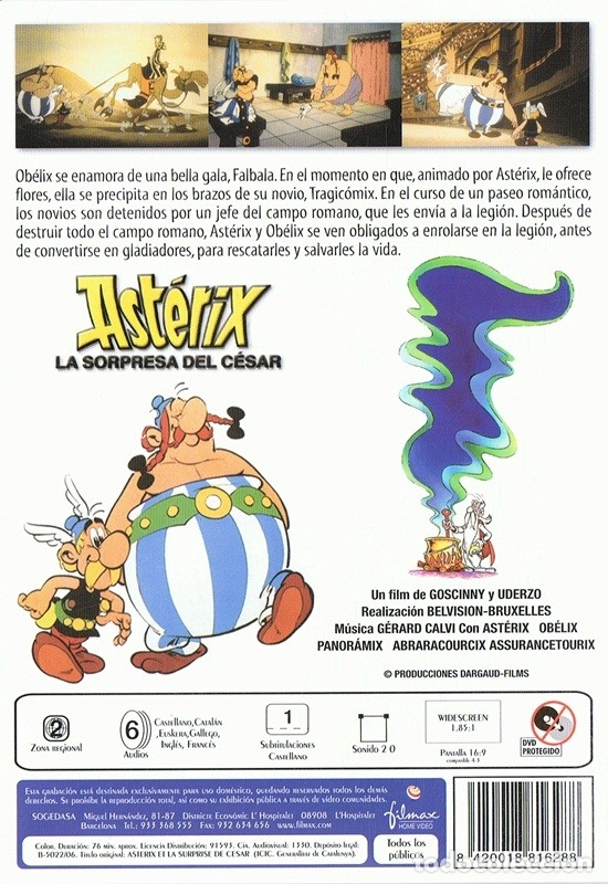 Cine: AST&Eacute;RIX LA SORPRESA DEL C&Eacute;SAR - Foto 2