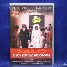 Cine: SALO - O LOS 120 DIAS DE SODOMA - DVD. Lote 401516524