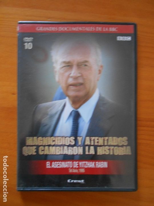Cin&eacute;ma: DVD EL ASESINATO DE YITZHAK RABIN - MAGNICIDIOS Y ATENTADOS QUE CAMBIARON LA HISTORIA 10 (5G)