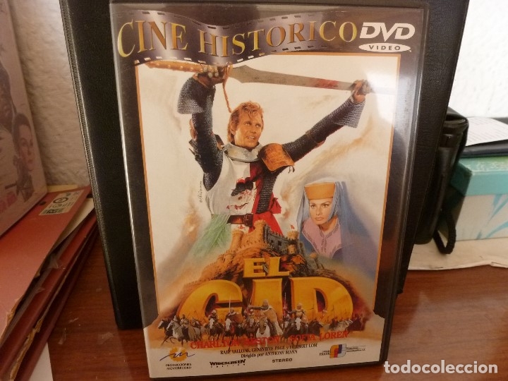 Cine: DVD AVENTURAS- EL CID. - Foto 1