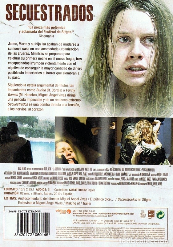 Cine: SECUESTRADOS (DVD)........... - Foto 2