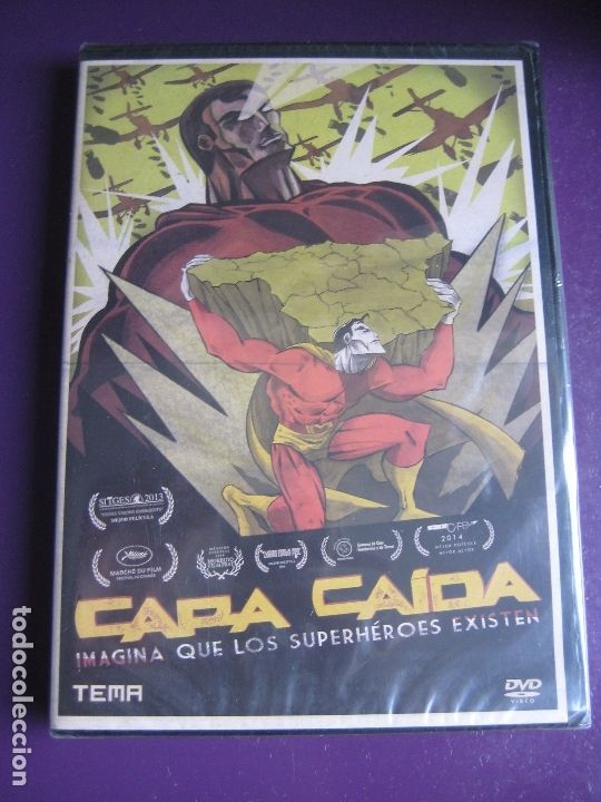 Kino: CAPA CAIDA - IMAGINA QUE LOS SUPERHEROES EXISTEN DVD PRECINTADO - TEMA