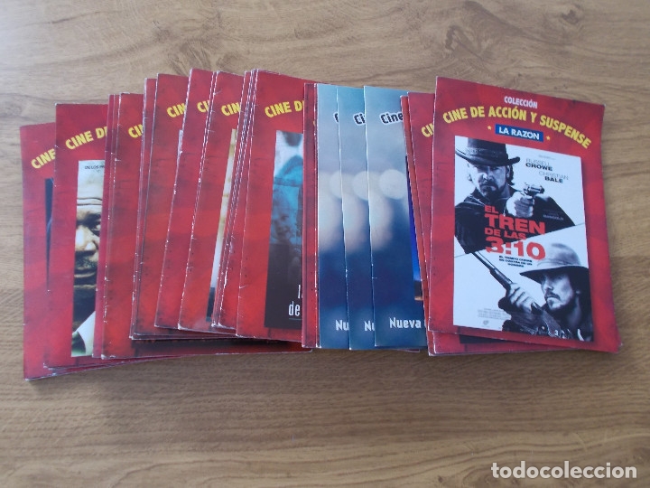 Cine: LOTE COLECCION CINE DE ACCION Y SUSPENSE DE LA RAZON 28 DVD