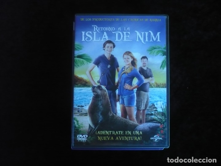 Cine: retorno a la isla de nim - dvd casi como nuevo
