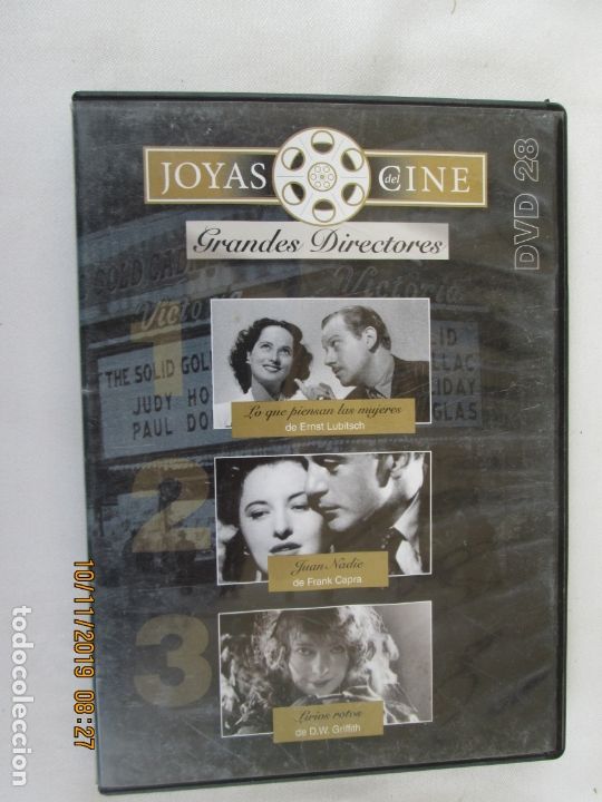 Cinema: LO QUE PIENSAN LAS MUJERES -ERNST LUBITSCH , JUAN NADIE -FRANK CAPRA- LIRIOS ROTOS - D.W- GRIFFITH
