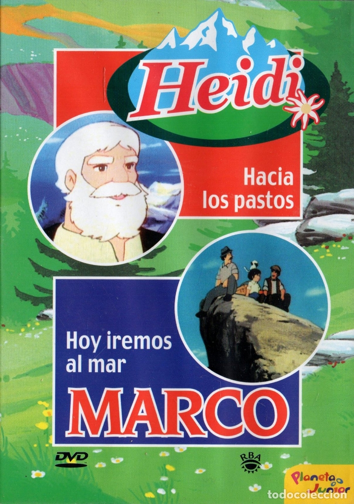 Cine: HEIDI / MARCO. CAPITULO 3. HACIA LOS PASTOS. HOY IREMOS AL MAR    DVD-6435