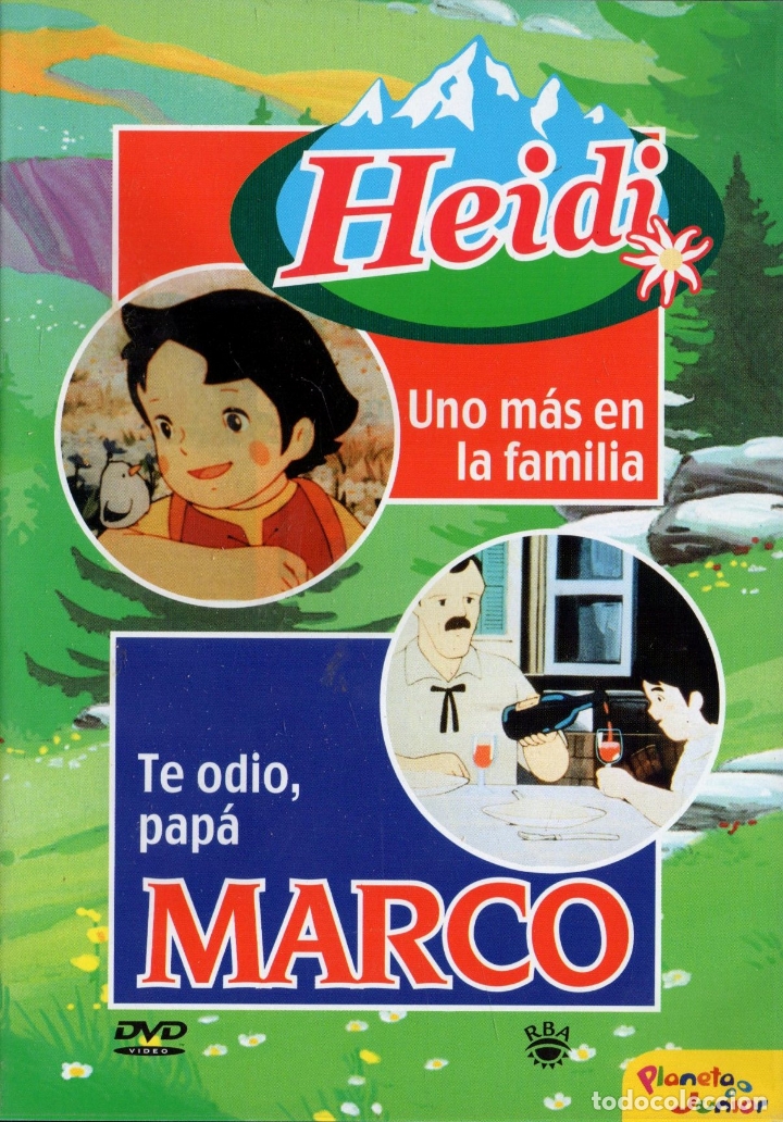 Cine: HEIDI / MARCO. CAPITULO 4. UNO M&Aacute;S EN LA FAMILIA. TE ODIO, PAP&Aacute;.    DVD-6436