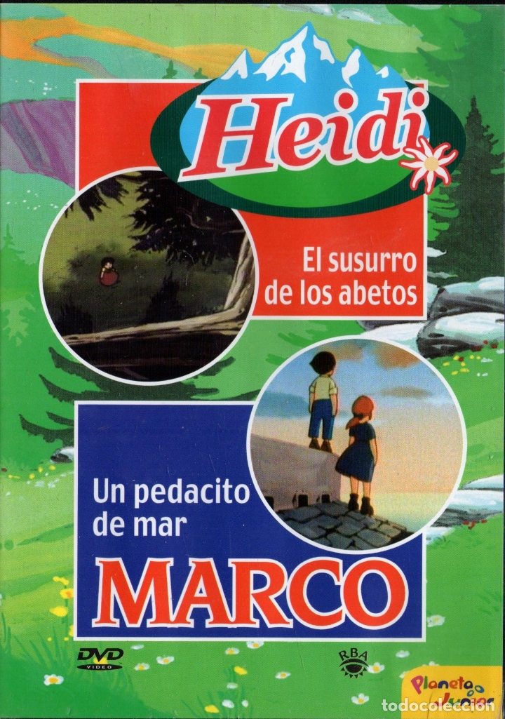 Cine: HEIDI / MARCO. CAPITULO 7. EL SUSURRO DE LOS ABETOS. UN PEDACITO DE MAR.    DVD-6439