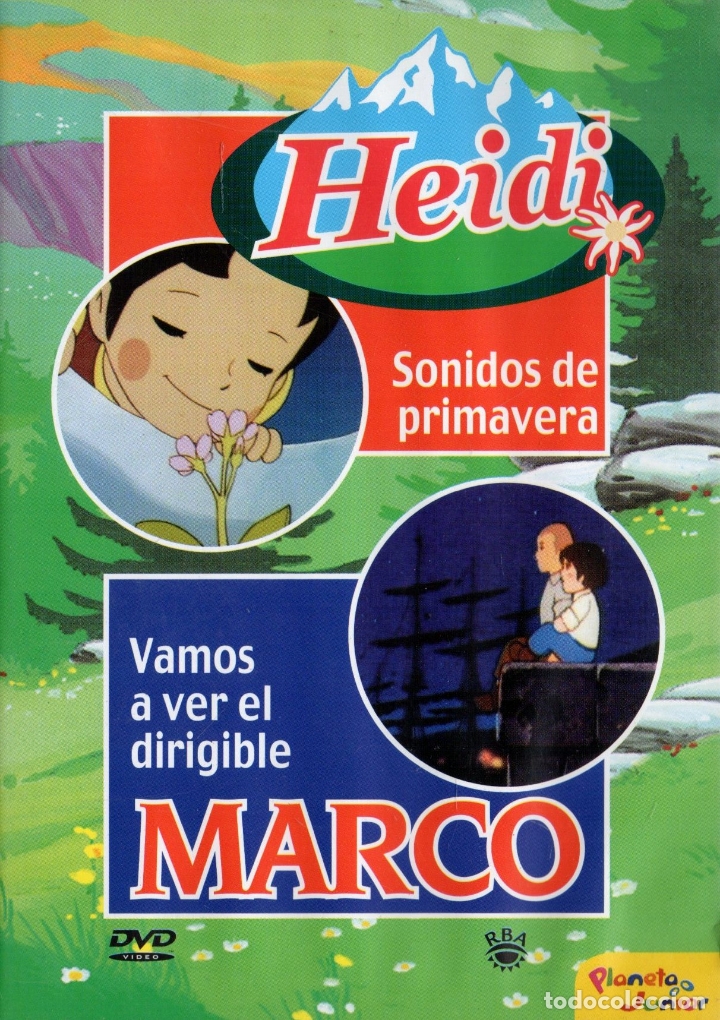 Cine: HEIDI / MARCO. CAPITULO 12. SONIDOS DE PRIMAVERA. VAMOS A VER EL DIRIGIBLE    DVD-6444