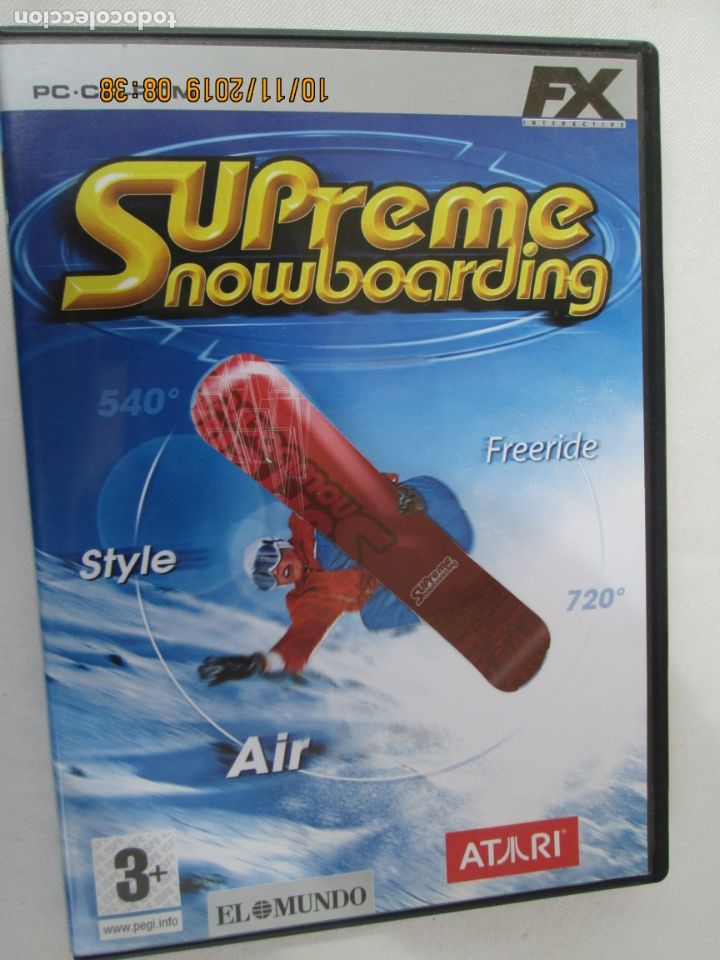 Cinema: SUPREME , NOWBOARDING - JUEGO PC CD-ROM. FX INTERACTIVE