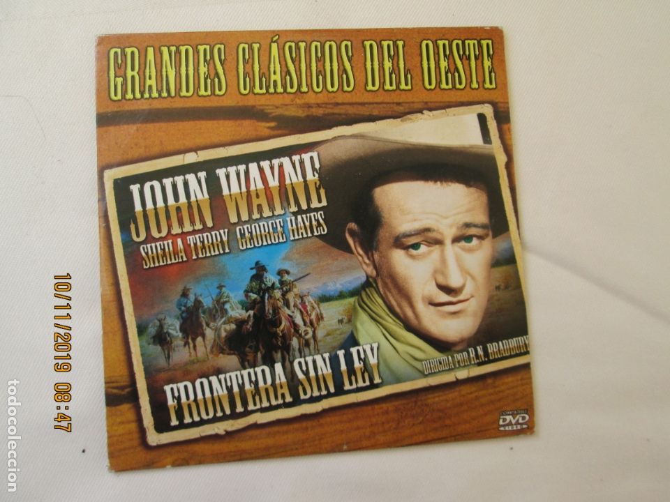 Cine: FRONTERA SIN LEY - JOHN WAYNE - Foto 1