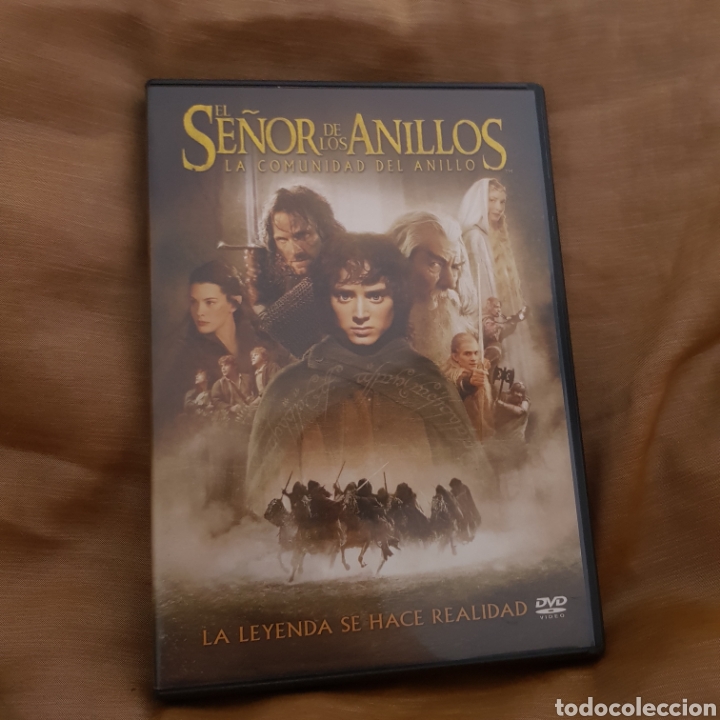 Cine: (S230) El Se&ntilde;or de los Anillos la comunidad del anillo- DVD SEGUNDAMANO