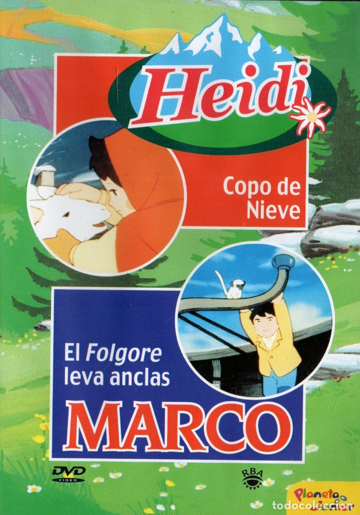Cine: HEIDI / MARCO. CAPITULO 15. COPO DE NIEVE. EL FOLGORE LEVA ANCLAS    DVD-6447