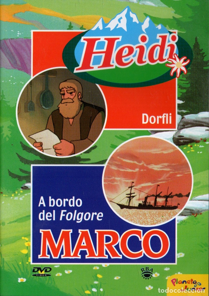 Cine: HEIDI / MARCO. CAPITULO 16. DORFLI. A BORDO DEL FOLGORE    DVD-6448
