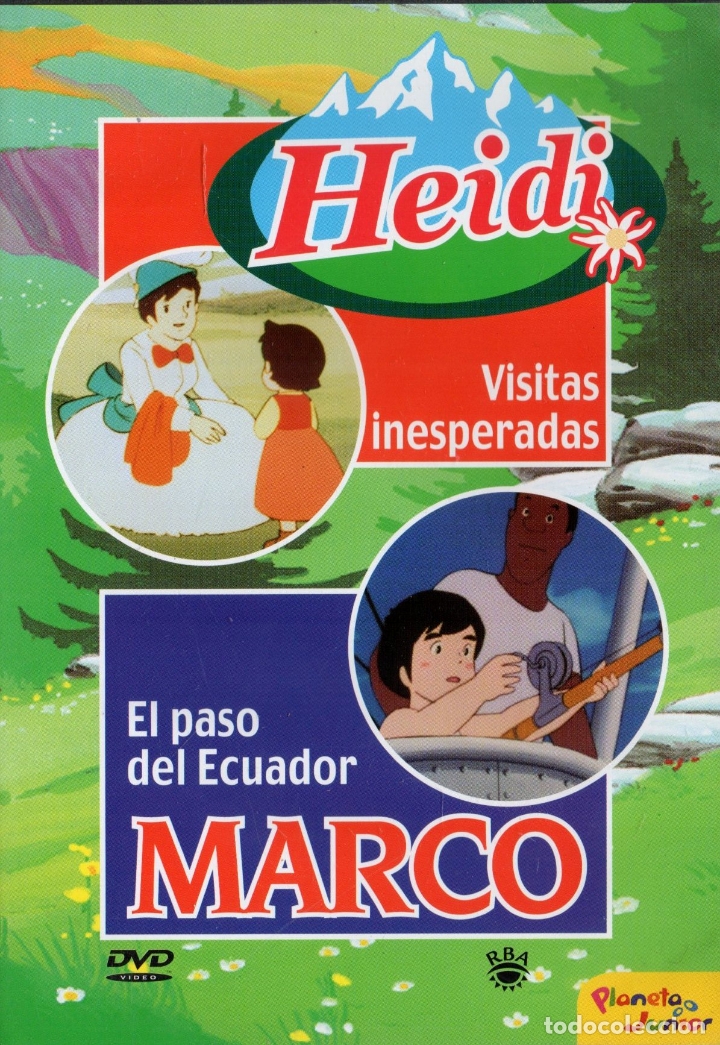 Cine: HEIDI / MARCO. CAPITULO 17. VISITAS INESPERADAS. EL PASO DEL ECUADOR.    DVD-6449