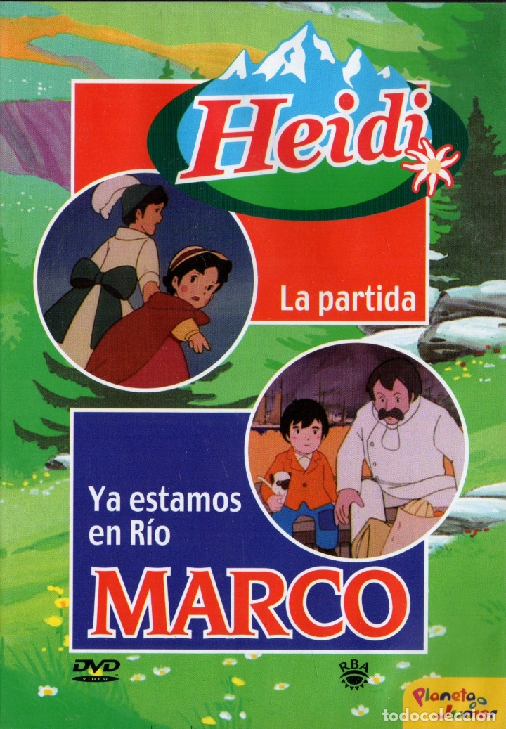 Cine: HEIDI / MARCO. CAPITULO 18. LA PARTIDA. YA ESTAMOS EN R&Iacute;O.    DVD-6450