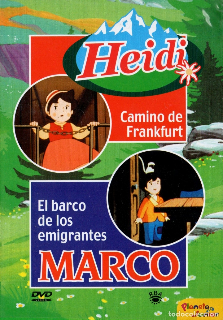Cine: HEIDI / MARCO. CAPITULO 19. CAMINO DE FRANKFURT. EL BARCO DE LOS EMIGRANTES.   DVD-6451