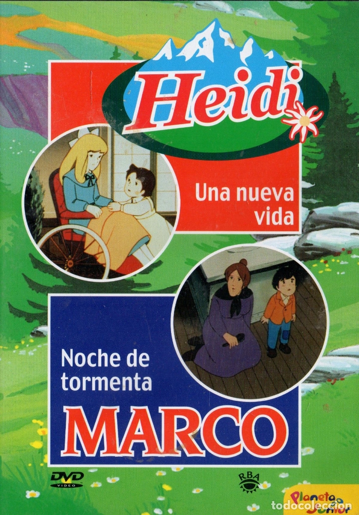 Cine: HEIDI / MARCO. CAPITULO 20. UNA NUEVA VIDA. NOCHE DE TORMENTA.    DVD-6452