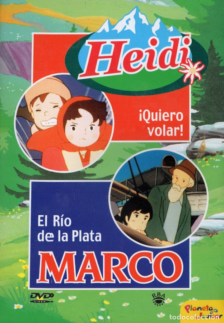 Cine: HEIDI / MARCO. CAPITULO 21. QUIERO VOLAR. EL R&Iacute;O DE LA PLATA.    DVD-6453