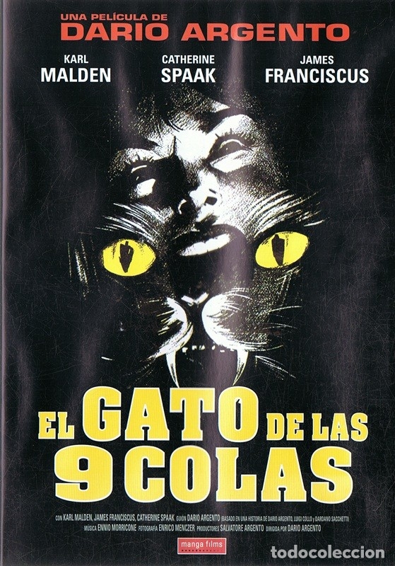 Cine: EL GATO DE LAS 9 COLAS KARL MALDEN