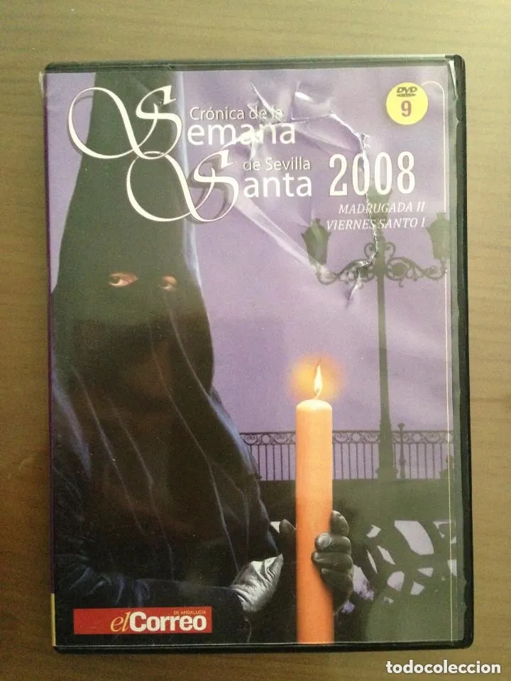 Cine: DVD CRONICA DE LA SEMANA SANTA DE SEVILLA 2008 MADRUGADA II VIERNES SANTO I
