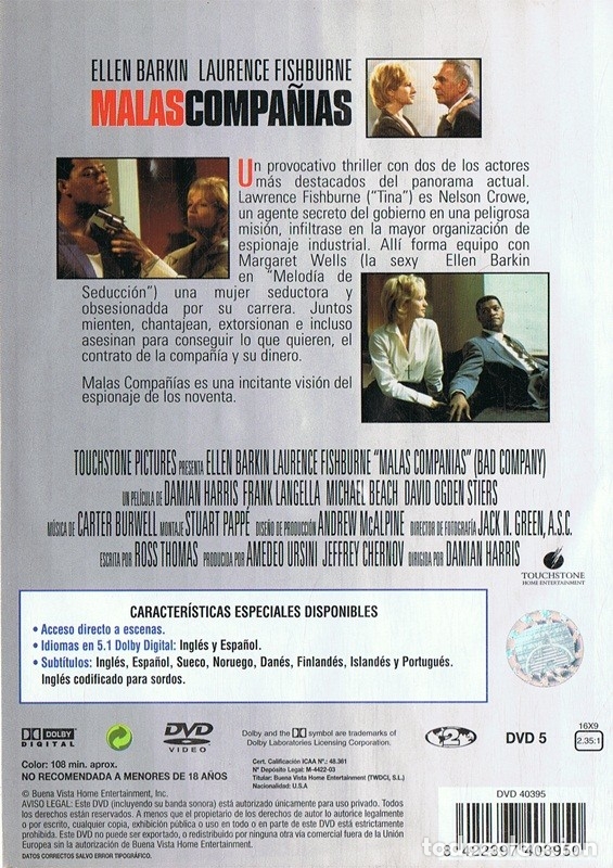 Cine: MALAS COMPA&Ntilde;IAS ELLEN BARKIN - Foto 2