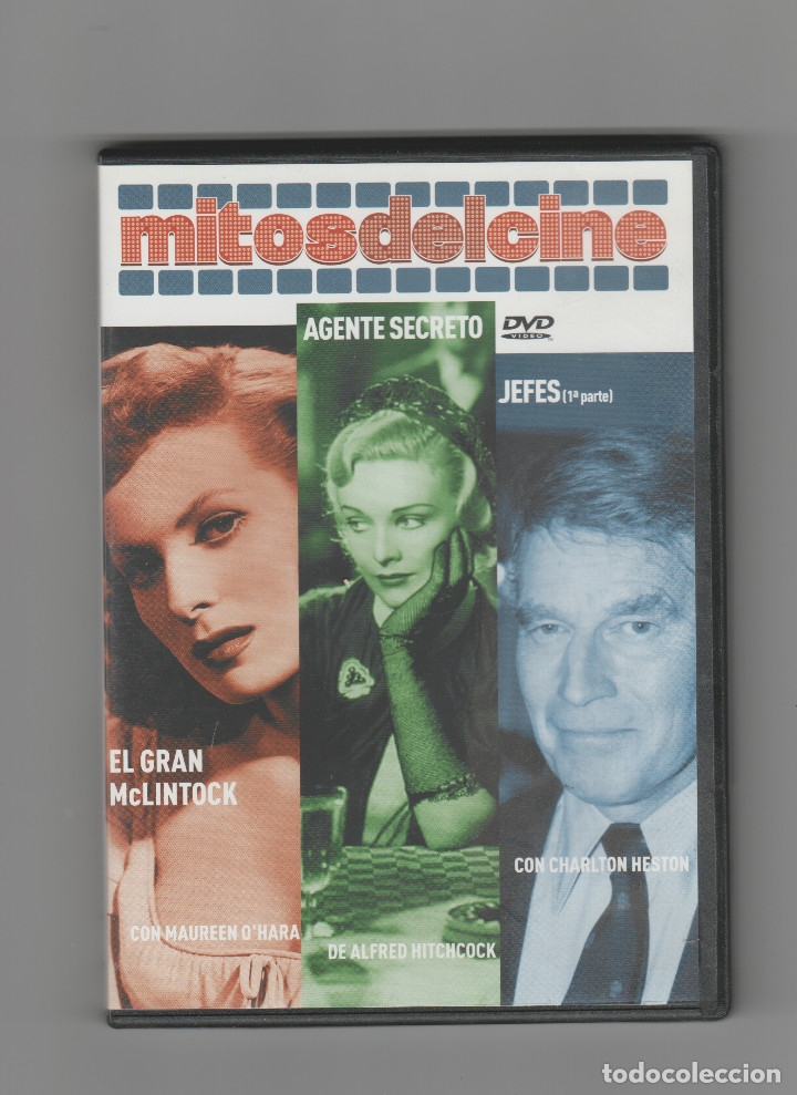 Cine: MITOS DEL CINE- EL GRAN McLINTOCK-AGENTE SECRETO-JEFES