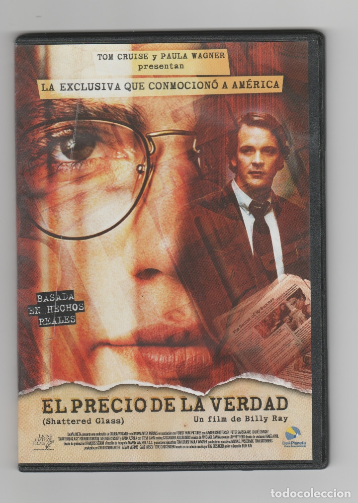 Cinema: EL PRECIO DE LA VERDAD-TOM CRUISE -PAULA WAGNER