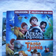 Cine: ATRAPA LA BANDERA Y TADEO JONES. 2 DVDS