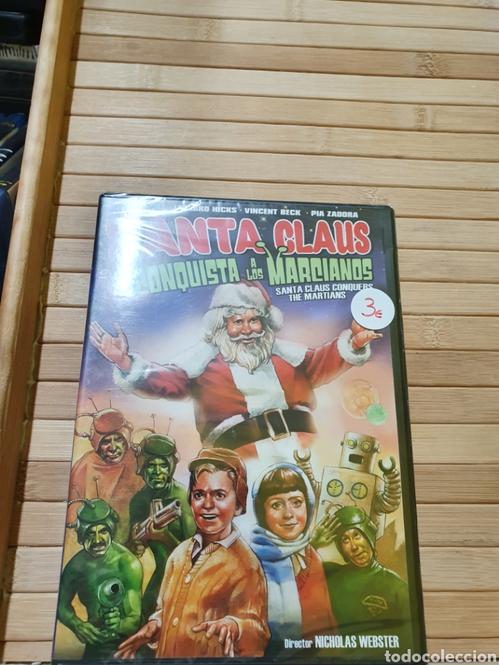 Cinema: Santa claus conquista a los marcianos DVD -PRECINTADO-