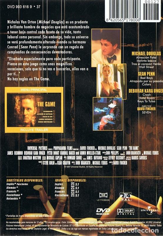 Cine: THE GAME MICHAEL DOUGLAS - Foto 2