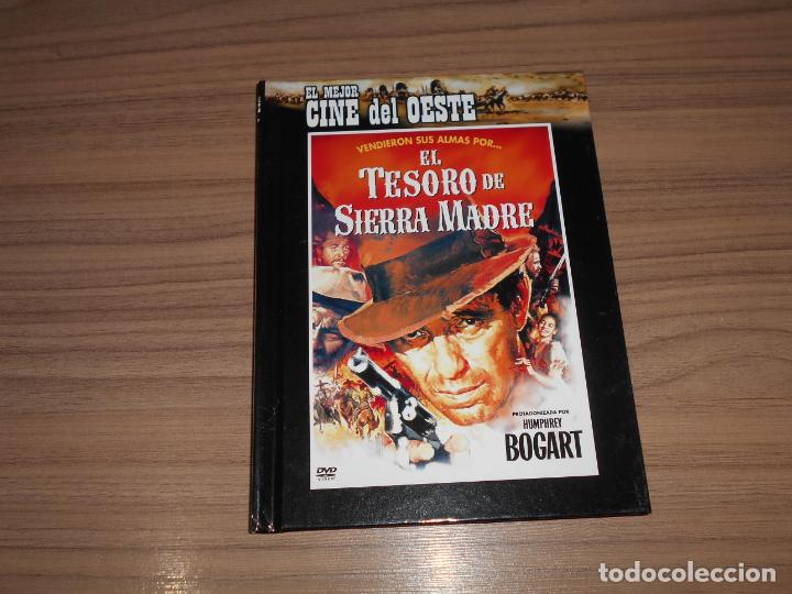 Cine: el TESORO de SIERRA MADRE Edicion Especial DVD + LIBRO Humphrey Bogart COMO NUEVA