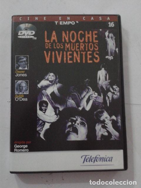 Cinema: LA NOCHE DE LOS MUERTES VIVIENTES. DVD SOLO DESPRECINTADO.