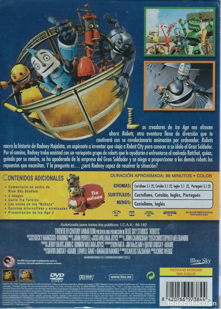 Cine: TC/69 DVD ROBOTS. 20TH FOX - Foto 2
