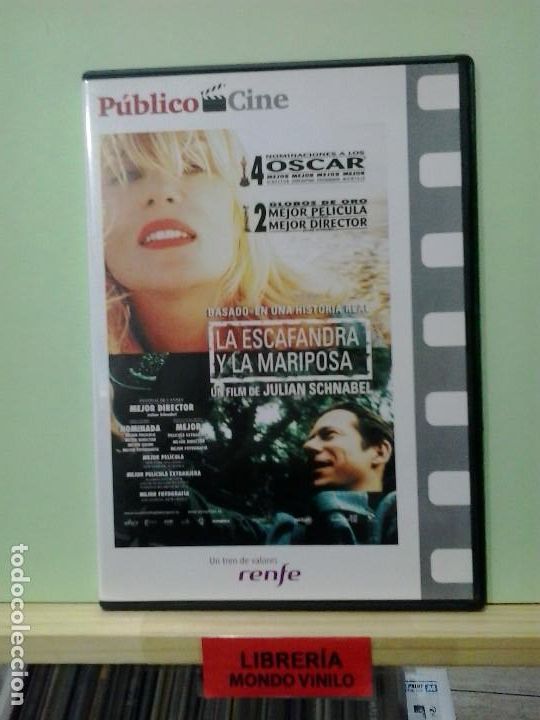 Cinema: LMV - La escafandra y la mariposa. DVD