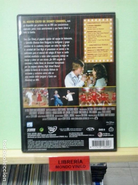Cine: High school musical, versi&oacute;n doble. DVD - Foto 2