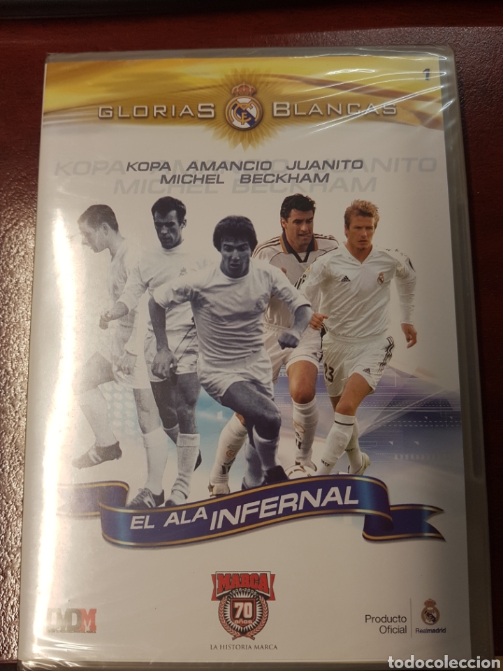 Cinema: Glorias Blancas Real Madrid - El ala infernal - Dvd Precintado