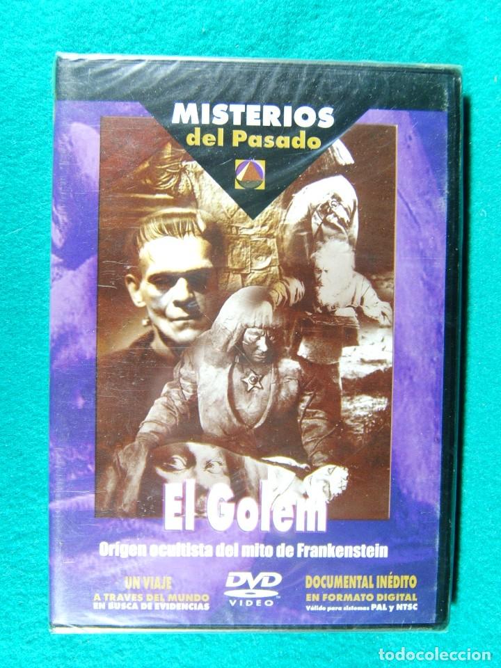 Cine: EL GOLEM-ORIGEN OCULTISTA DEL MITO DE FRANKENSTEIN-MISTERIOS DEL PASADO-PRECINTADO NUEVO-A&Ntilde;OS 2000.