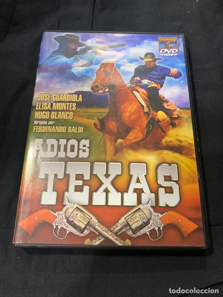 Cine: (S243) ADI&Oacute;S TEXAS ( dvd Segunda mano )