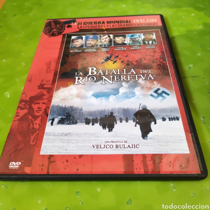 Kino: (DVS25) La batalla del rio neretva DVD SEGUNDAMANO TAPA FINA