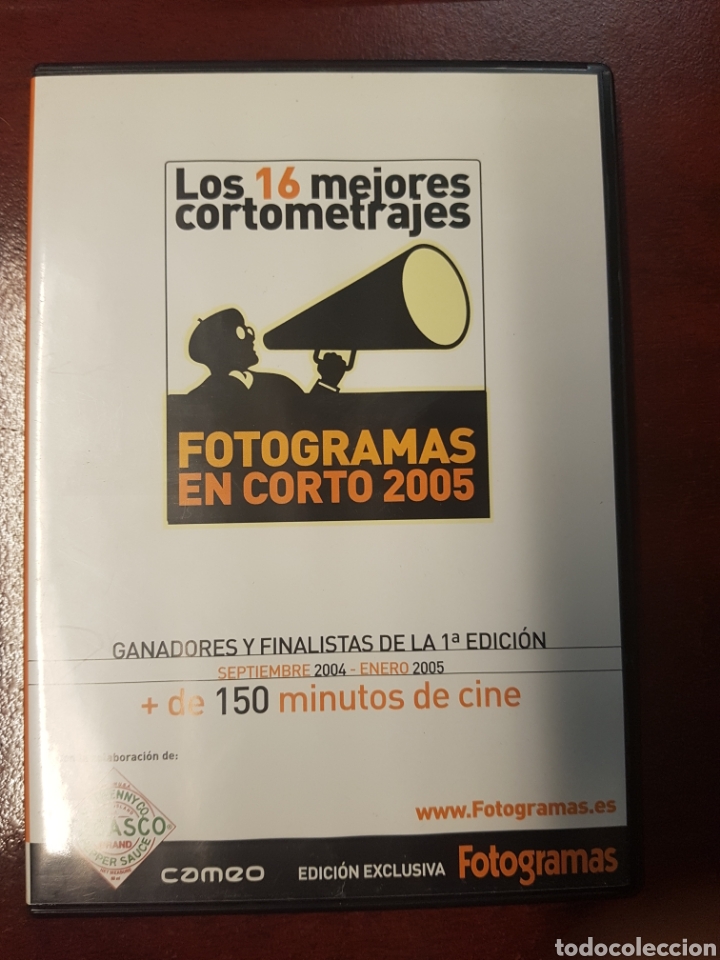Cinema: Fotogramas en corto 2005 Dvd - los 16 mejores cortometrajes