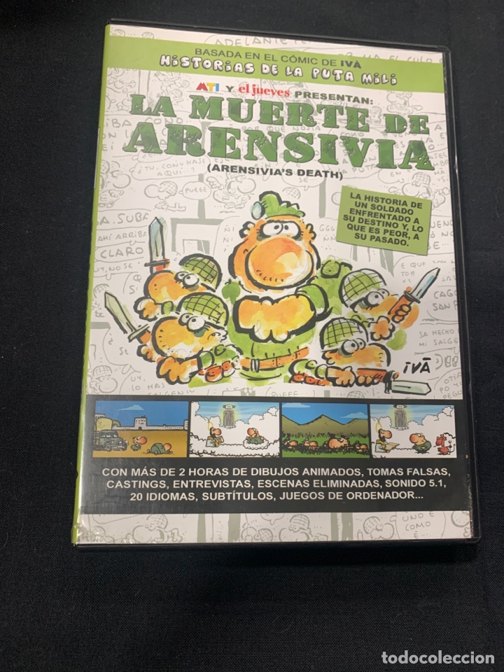 Kino: (S251) LA MUERTE DE ARENSIVIA ( dvd Segunda mano )