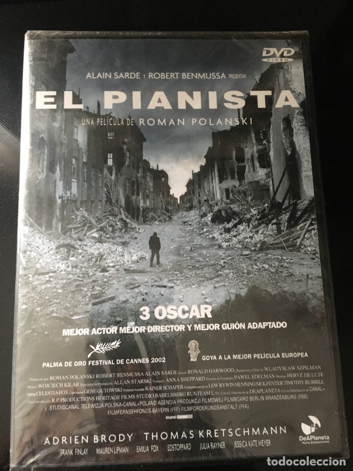 Cinema: EL PIANISTA - ROMAN POLANSKI - PRECINTADA