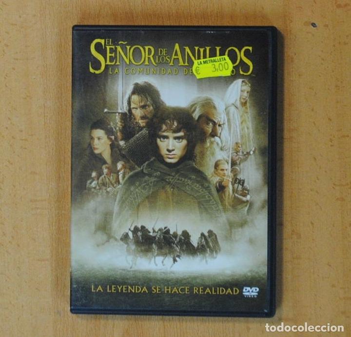 Cine: EL SE&Ntilde;OR DE LOS ANILLOS LA COMUNIDAD DEL ANILLO - DVD
