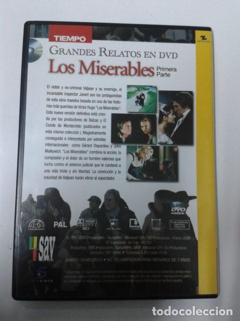 Cine: LOS MISERABLES (2 DVD) - Foto 2