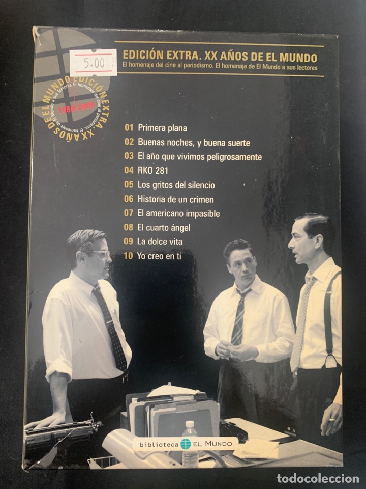 Cinema: S702 EDICI&Oacute;N EXTRA XX A&Ntilde;OS DE EL MUNDO ( dvd Segunda mano )