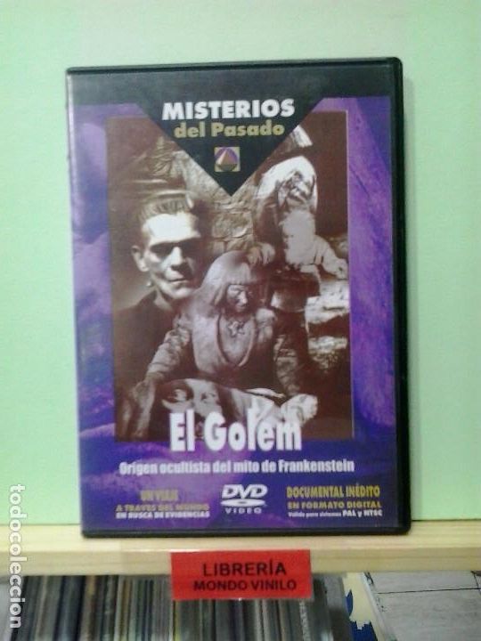 Cine: LMV - El Golem, origen ocultista del mito de Frankenstein - DVD